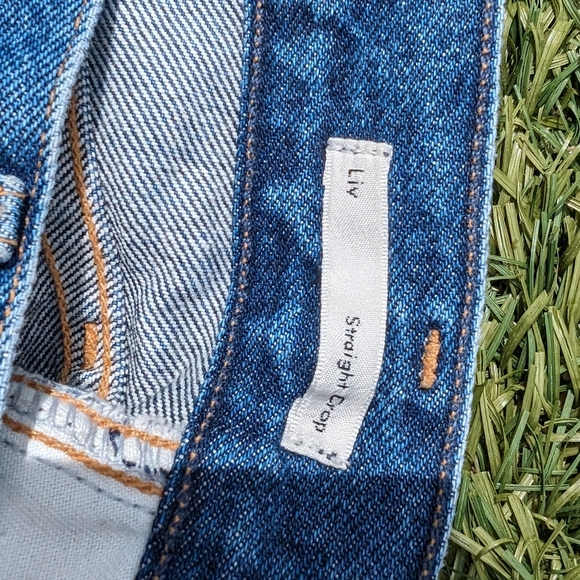 Aritzia / COh citizens collab liv straight crop jean sz 27 - Picture 6 of 9